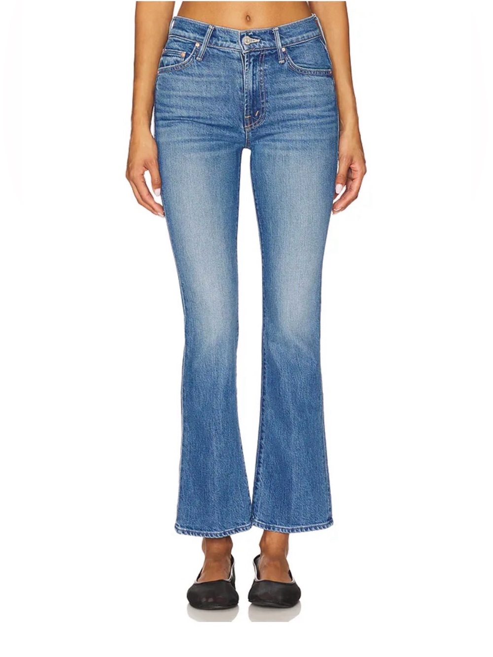 NWT MOTHER Outsider Flood Jeans in Field Trip in Size 29